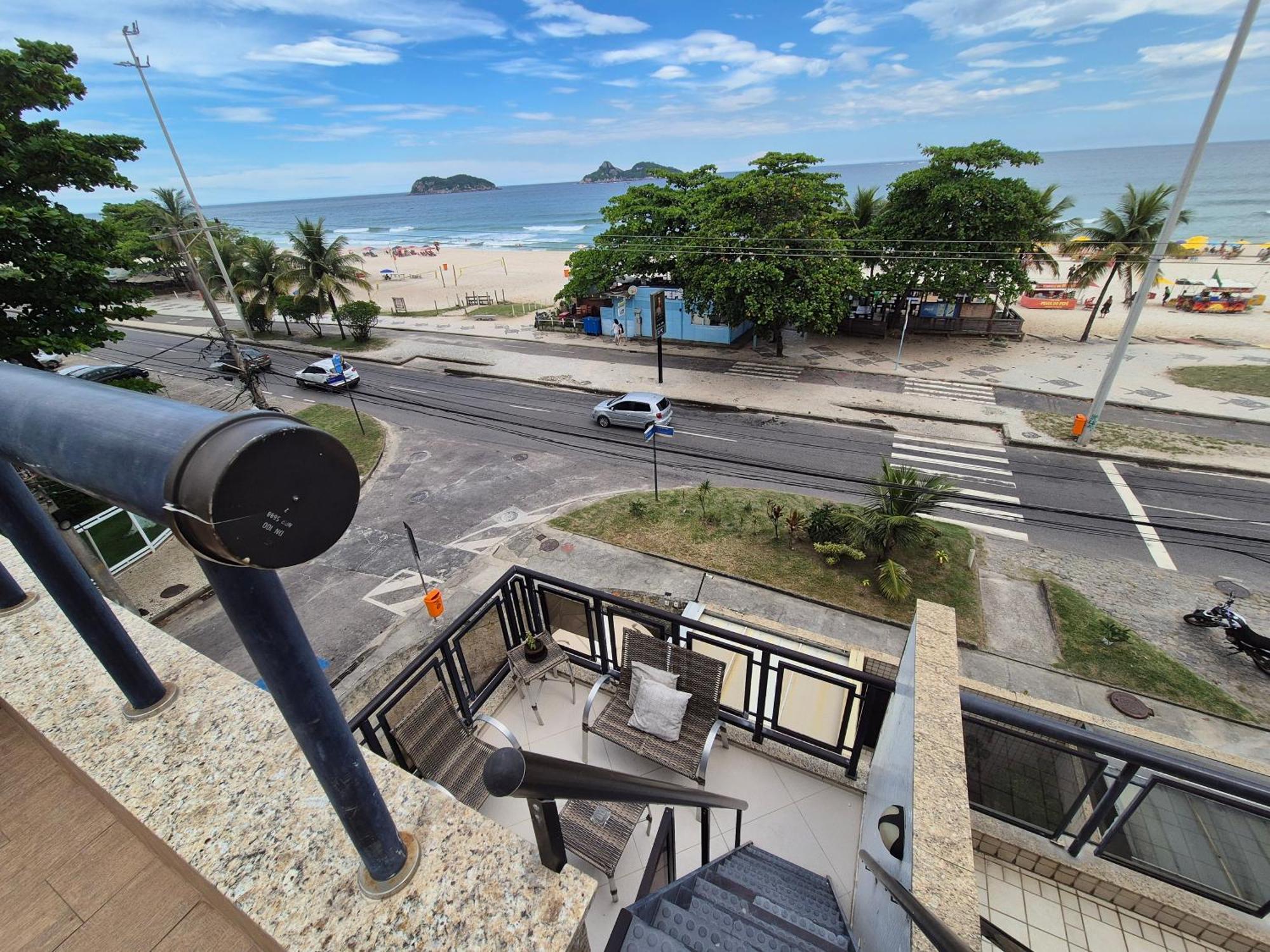Ap Pepe Alecrim Com Jacuzzi E Solario Frente Ao Mar Apartamento *
