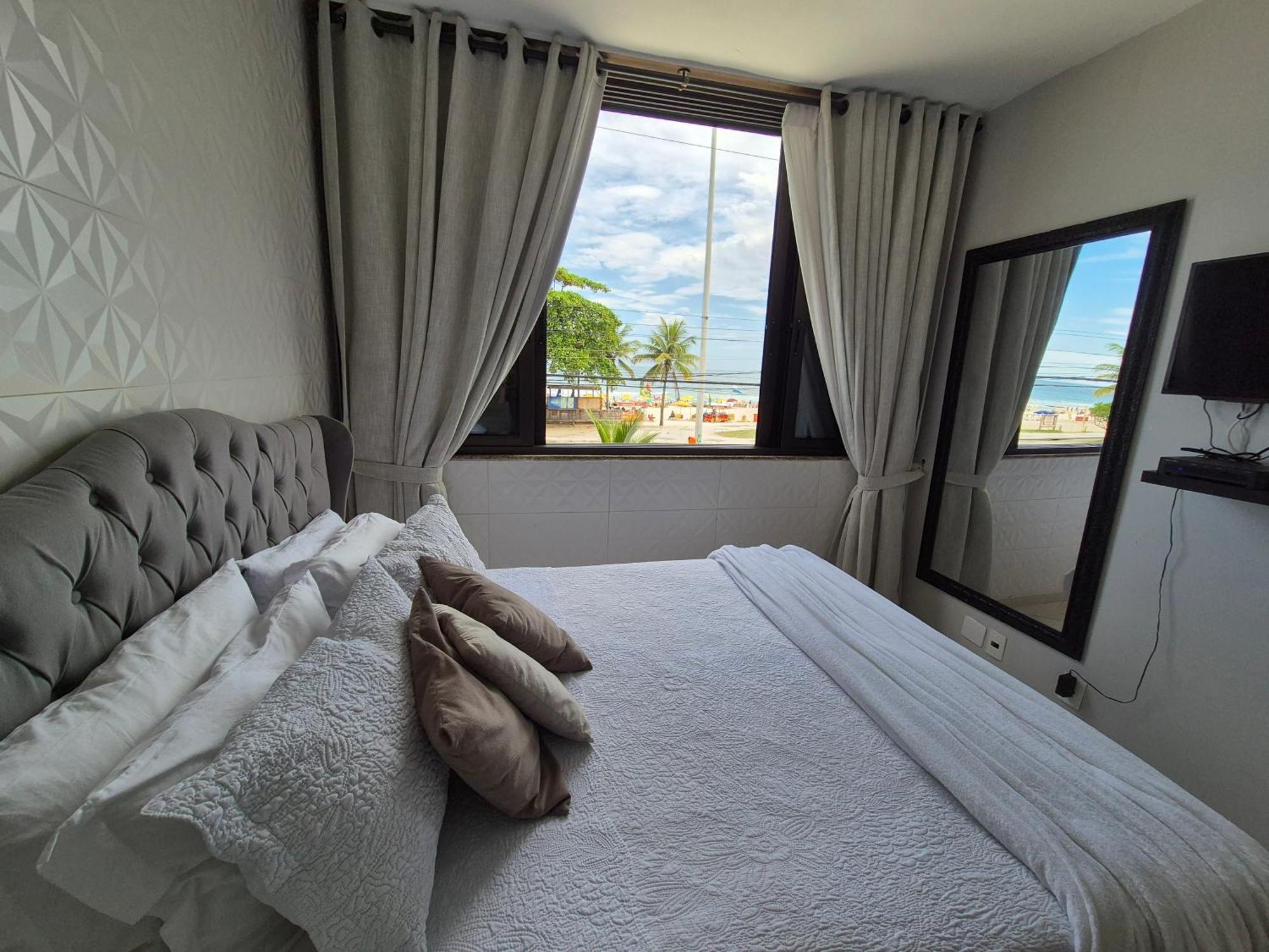 Ap Pepe Alecrim Com Jacuzzi E Solario Frente Ao Mar