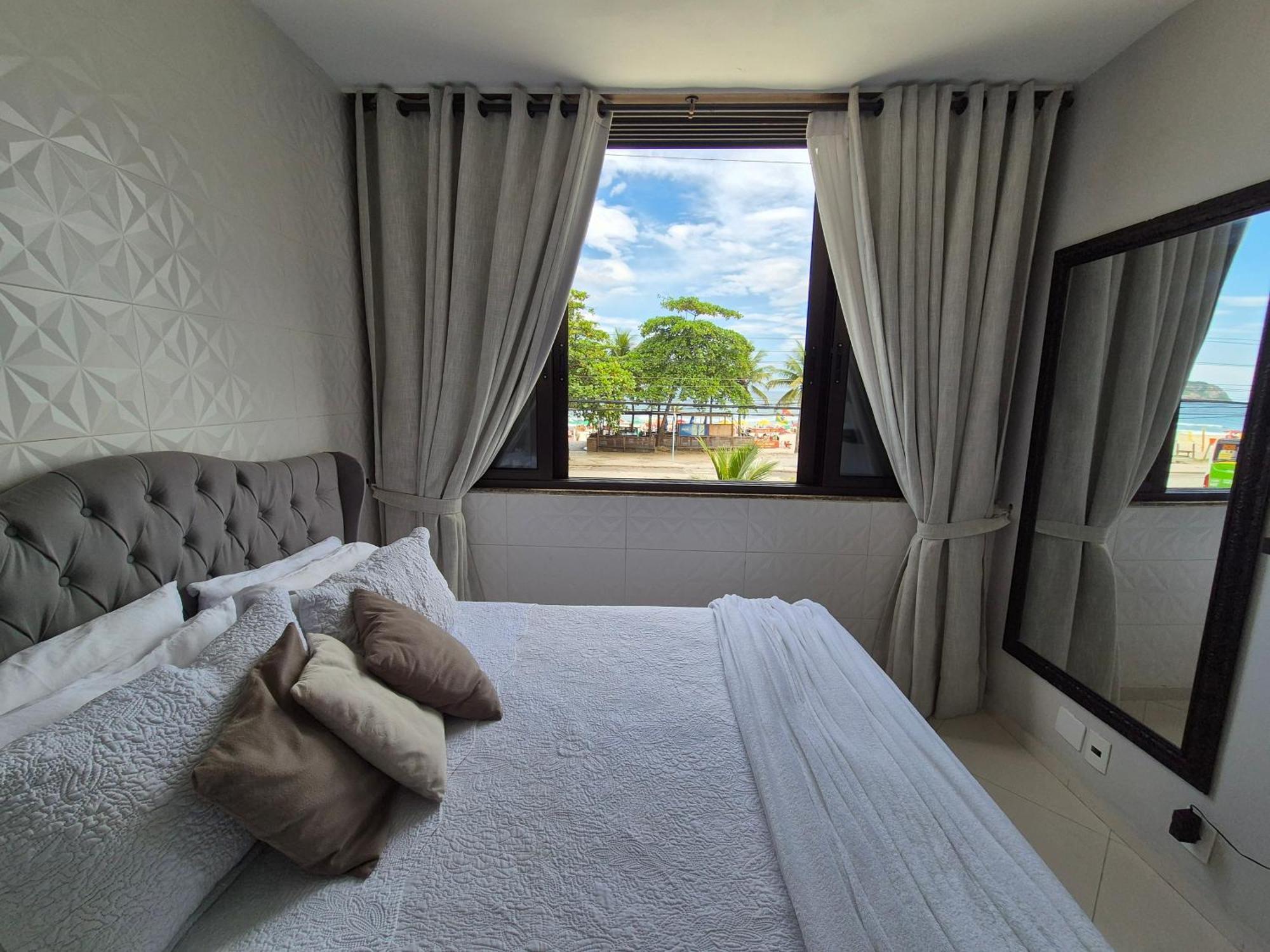Ap Pepe Alecrim Com Jacuzzi E Solario Frente Ao Mar Apartamento *