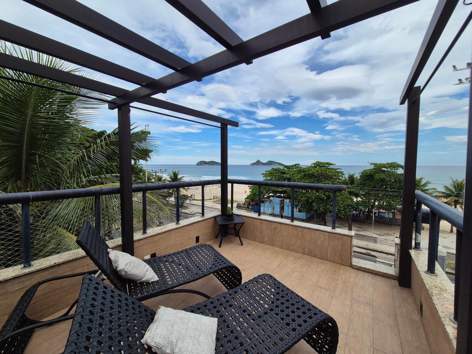 Ap Pepe Alecrim Com Jacuzzi E Solario Frente Ao Mar Rio de Janeiro