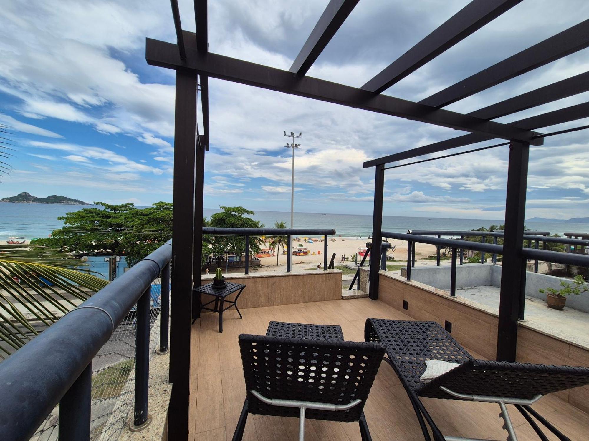 Ap Pepe Alecrim Com Jacuzzi E Solario Frente Ao Mar